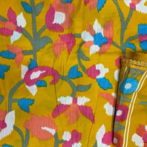 Ikat - Summer Special Semi Lizi Bizi Suit with Dupatta